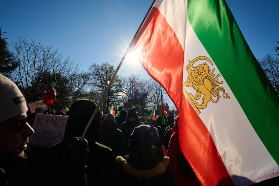 Iranian diaspora rally